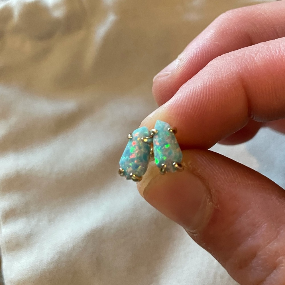 Kendra Scott Opal Stud Earrings